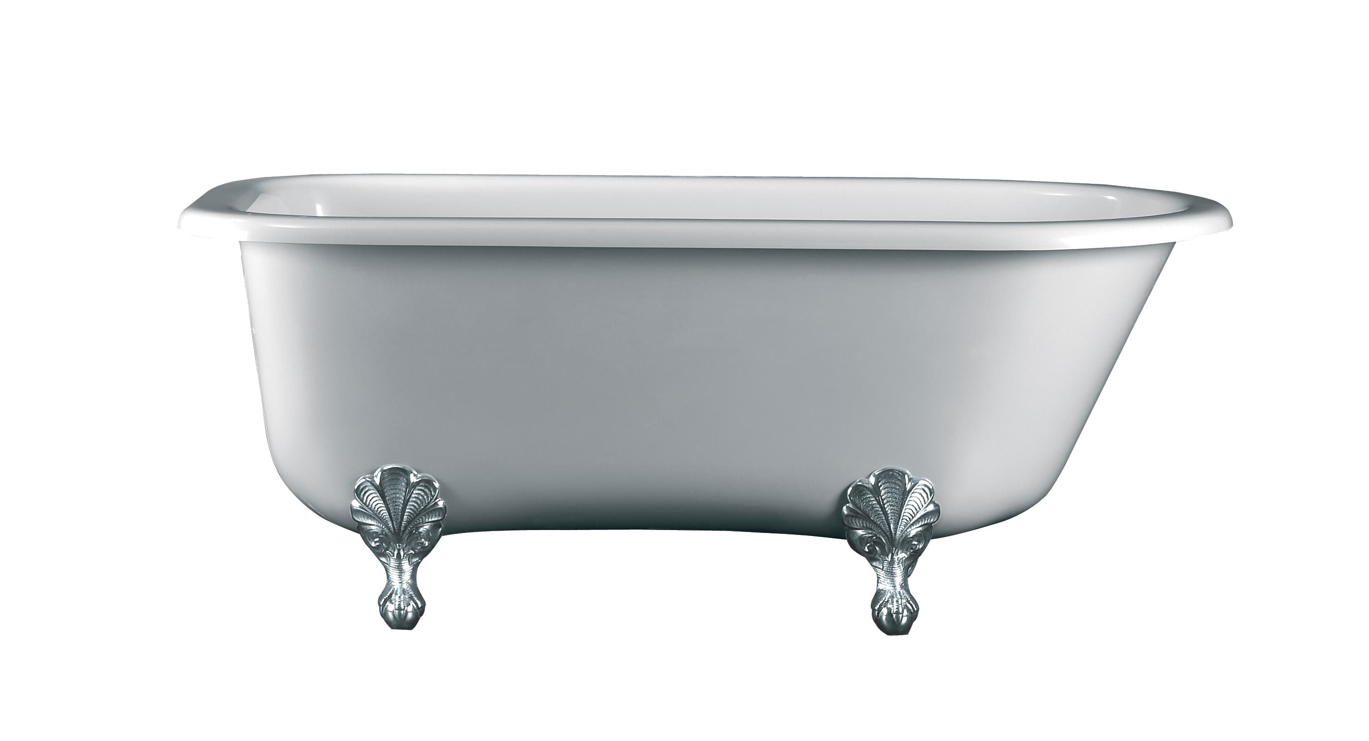 BANHEIRA DE IMERSÃO DOKA VICTORIA + ALBERT WESSEX COM PÉS BRANCOS